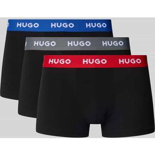 HUGO 3 Pack Trunks Black