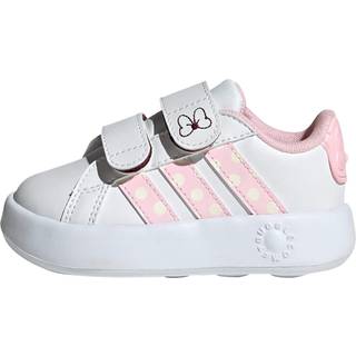 adidas Disney Minnie Mouse Grand Court sko til børn - Cloud White / Clear Pink / Chalk White - 26