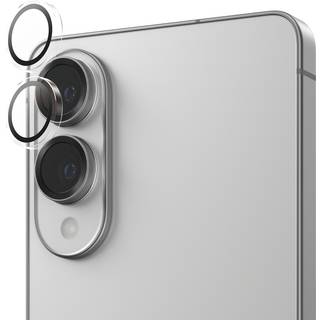 Samsung Galaxy S25 Edge PanzerGlass Hoops - Kamerabeskyttelse - Gennemsigtig