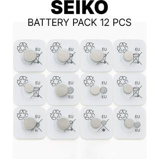 Batteri Seiko 12 pcs. Batteripakke KXD1039 - Unisex - Silver oxide
