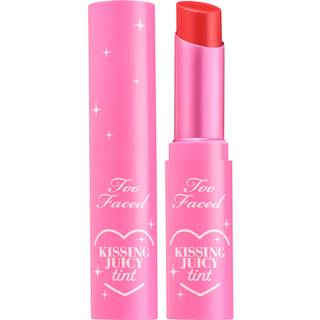 Too Faced - Kissing Juicy Tint - Tonet Læbepomade - Kissng Juicy Lip Tint - Sour Watermelon - For Women - Pink