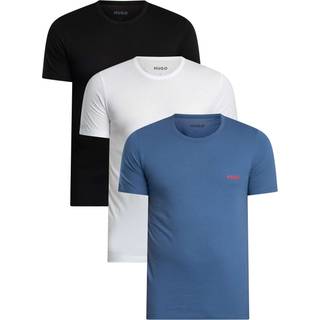 HUGO 3 Pack Crew Neck T Shirts