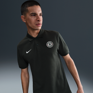 Chelsea F.C. The Nike Polo Nike Dri-FIT-fodboldpolo til mænd - grøn - XXL