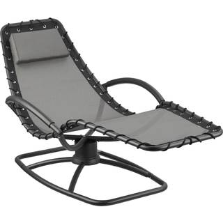 Havestol Toulon, ergonomisk, svingefunktion - grå
