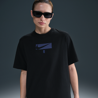 Inter Milan Supporter Nike Football-T-shirt til kvinder - sort - M (EU 40-42)