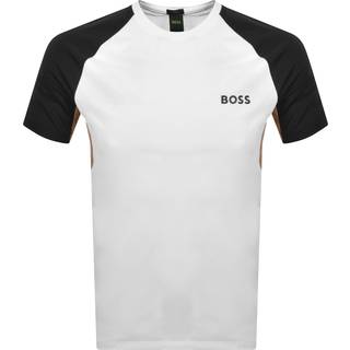 Active-T-shirt i strygelet stof med colour-blocking