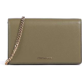 Michael Kors Jet Set Medium Crossover taske olivengrøn