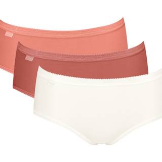 Sloggi 3-pak Basic Plus Midi Colored - Salmon Rose - 42