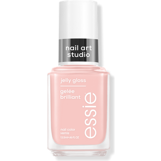 essie Nail Art Studio Jelly Gloss Neglelak Vegansk Boho Rodeo Sheer Pink Neglelak Charm til Stald 0,46 fl oz