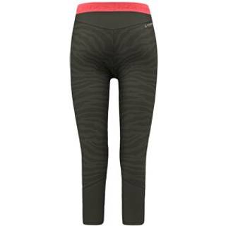 Salewa Women's Cristallo Warm AMR 3/4 Tight Merino undertøj Damer størrelse 40 farve olivengrøn