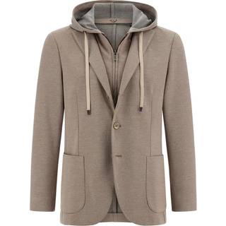 BOGGI MILANO Herren Sakko grau meliert