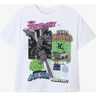 NAME IT Minecraft T-shirt Jahi Bright White
