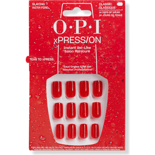 OPI Make ‘Em Jelly! XPRESS/ON kunstige negle Slaying with Fire 30 stk. - 30 stk.