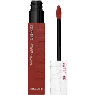 Maybelline Super Stay Matte Ink Liquid Lipstick Makeup Langvarig High Impact Color Op til 16H Wear Charmer (Midtone Mauvy Brown)