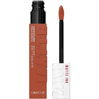 Maybelline Super Stay Matte Ink Flydende Lbestift Makeup Langvarig High Impact Color Op til 16H Wear Insider (Melletone Gul Brun)