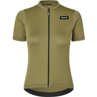Gripgrab Women's GripGrab EXPLR Merinotech Short Sleeve Jersey Olive Green, S