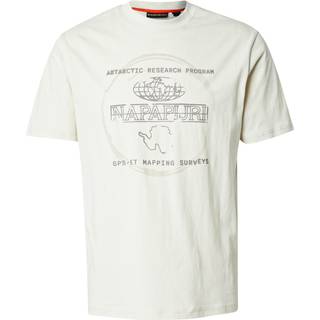 Napapijri S-Bald S/S T-shirt Herrer størrelse L farve hvid