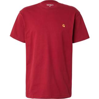 Carhartt WIP Chase T-shirt - M - scarlet/gold