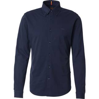 BOSS Orange Herren Hemd blau Slim Fit
