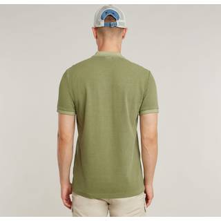 Dunda Overdyed Slim Polo - Green - Men