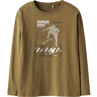 NAME IT Bluse Vagno Dull Gold Street