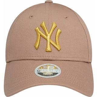 New York Yankees Womens Metallic Pastel Brown 9FORTY Adjustable Cap newera adult female Brown newera adult female Brown newera adult female Brown newe - Osfm