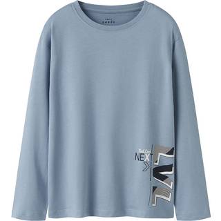 NAME IT Bluse Vagno Dusty Blue Lvl