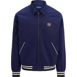 Ralph Lauren Lined Bomber Jacket Navy