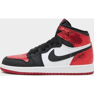 Jordan 1 Retro High OG "Ruby"-sko til mindre børn - rød - 32