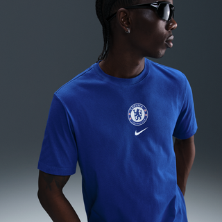 Chelsea FC Nike Football-T-shirt til mænd - blå - S