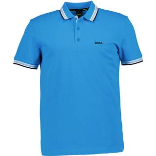 BOSS Green Herren Polo-Shirt blau