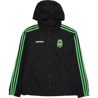 adidas Originals X Minecraft vindjakke til børn - Black - 152