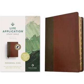 NLT Life Application Study Bible, Third Edition, Mahogany