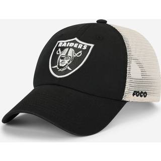 FOCO Las Vegas Raiders kasket til m?nd NFL Logo Casual Mesh Trucker Hat Team Farve