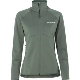 Vaude Women's Monviso Fleece Full Zip Jacket II Fleecejakke Damer størrelse 44 farve olivengrøn