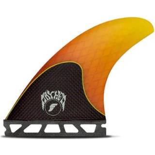 Futures Fins Thruster Mayhem 3'0 S Honeycomb Finne Set - Uni - orange