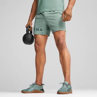 Men&#39;s Puma CLOUDSPUN 5&#34; Shorts, Green, Size XXL, Clothing - Green Moon - XXL