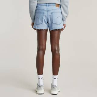 True Short Raw Edge - Light blue - Women