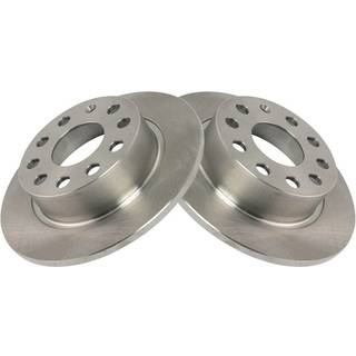 TRQ bageste bremseotorer sæt solid kompatibelt med 2010-2013 Audi A3 2011-2013 A3 Quattro 2013-2019 Volkswagen Beetle 2009-2013 EOS 2011-2016 Gol