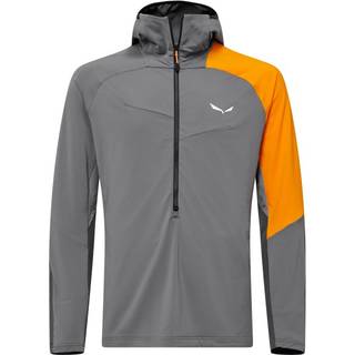 Salewa NXT Hybrid 1/2 Zip Tee Hætte med lynlås Herrer størrelse 50 farve grå