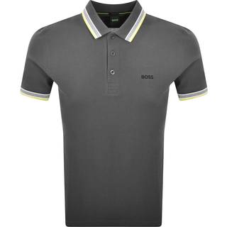 BOSS Paddy Polo T Shirt Grey