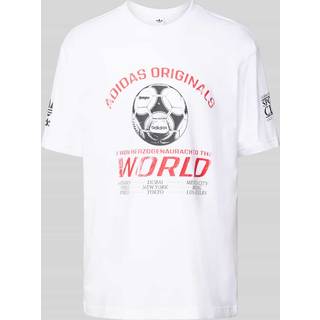 adidas Originals 90s Football T Shirt White