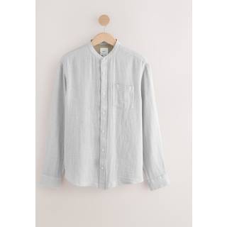 Next Bomuld Hør Blend Langærmet Skjorter - X-Large