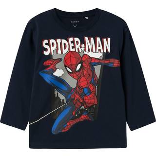 Spiderman Top Med Lange Ærmer