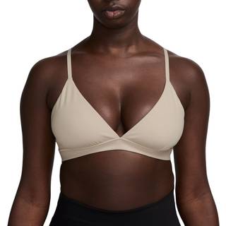 Nike Form Triangle-sports-bh uden indlæg og med stropper og let støtte til kvinder - brun - XL