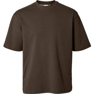 SLHLOOSEOSCAR SS O-NECK TEE NOOS