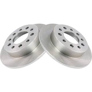 TRQ bageste bremseotorer sæt solid kompatible med 2003-2008 Hyundai Tiburon