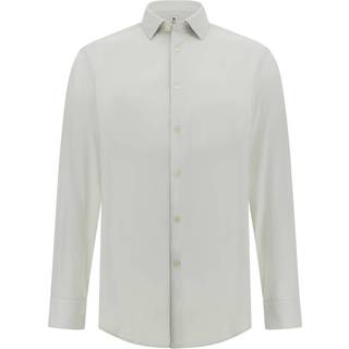 BOGGI MILANO Herren Hemd grau Slim Fit