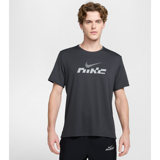 Nike Miler Flash Dri-Fit Funktionsshirt Herrer størrelse L farve grå