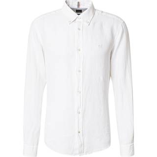 Slim fit skjorte i hør